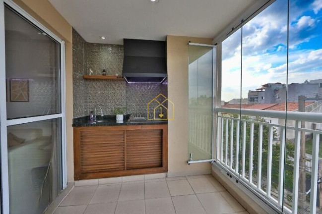 Imagem Apartamento com 3 Quartos à Venda, 93 m² em Vila Valparaíso - Santo André
