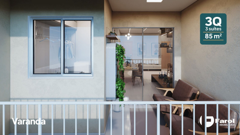 Imagem Apartamento com 3 Quartos à Venda, 63 m² em Parque Oeste Industrial - Goiânia Imagem Apartamento com 3 Quartos à Venda, 63 m² em Parque Oeste Industrial - Goiânia