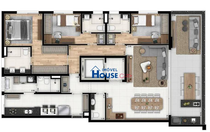 Imagem Apartamento com 3 Quartos à Venda, 151 m² em Vila Romana - São Paulo Imagem Apartamento com 3 Quartos à Venda, 151 m² em Vila Romana - São Paulo
