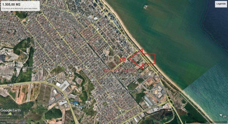 Imagem Terreno para Alugar, 1.305 m² em Itaparica - Vila Velha Imagem Terreno para Alugar, 1.305 m² em Itaparica - Vila Velha