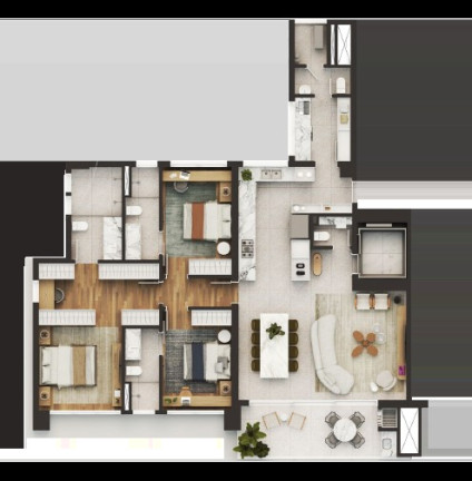 Imagem Apartamento com 3 Quartos à Venda, 214 m² em Juvevê - Curitiba Imagem Apartamento com 3 Quartos à Venda, 214 m² em Juvevê - Curitiba