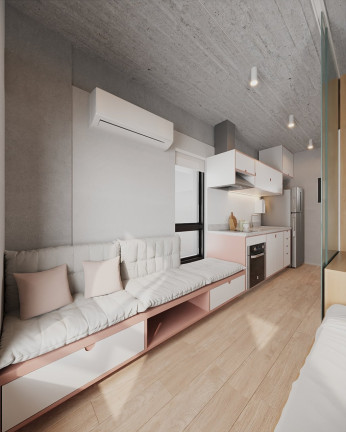 Imagem Imóvel com 1 Quarto à Venda, 18 m² em São Francisco - Curitiba
