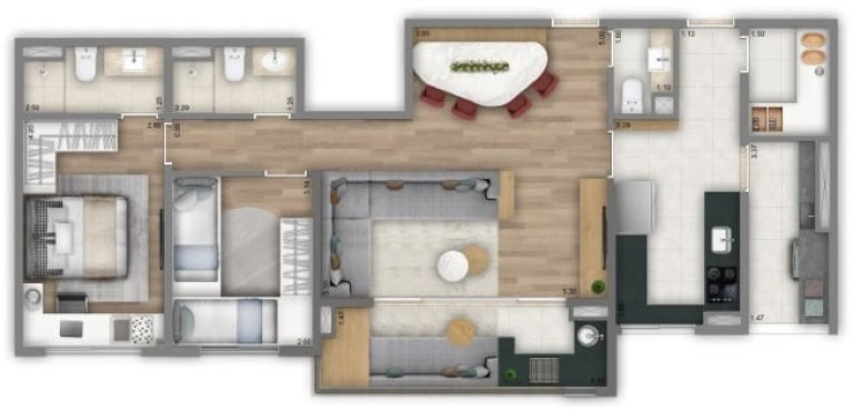 Imagem Apartamento com 4 Quartos à Venda, 116 m² em Barra Funda - São Paulo