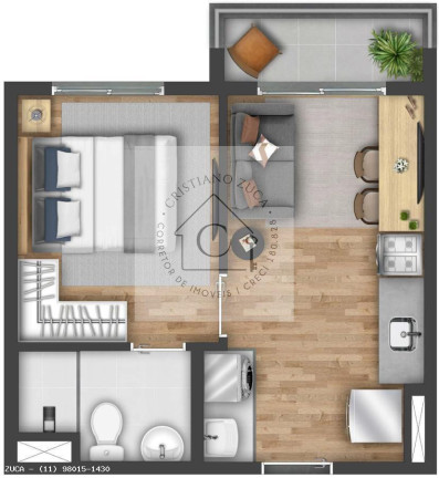 Imagem Apartamento com 2 Quartos à Venda,  em Barra Funda - São Paulo