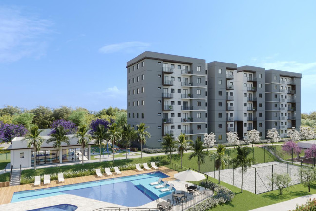 Imagem Apartamento com 2 Quartos à Venda, 45 m² em Lauro Bueno De Camargo - Indaiatuba