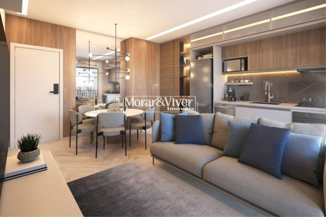 Imagem Apartamento com 2 Quartos à Venda, 56 m² em Juvevê - Curitiba Imagem Apartamento com 2 Quartos à Venda, 56 m² em Juvevê - Curitiba