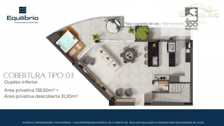 Imagem Cobertura com 2 Quartos à Venda, 170 m² em Cristo Rei - Curitiba Imagem Cobertura com 2 Quartos à Venda, 170 m² em Cristo Rei - Curitiba