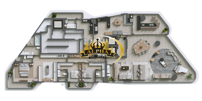 Imagem Apartamento com 4 Quartos à Venda, 365 m² em Alphagran Alphaville - Barueri