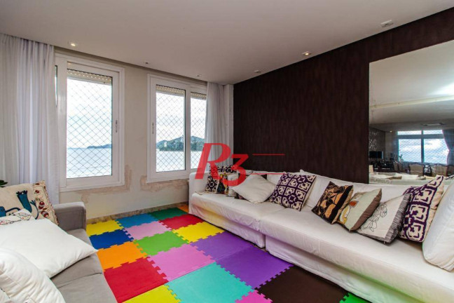 Imagem Apartamento com 3 Quartos à Venda, 190 m² em José Menino - Santos