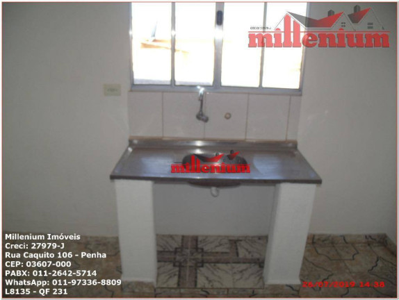Imagem Casa com 1 Quarto para Alugar, 25 m² em Parque Boturussu - São Paulo Imagem Casa com 1 Quarto para Alugar, 25 m² em Parque Boturussu - São Paulo