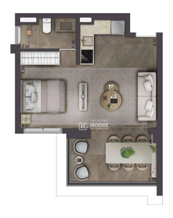 Imagem Apartamento com 1 Quarto à Venda, 45 m² em Moema - São Paulo Imagem Apartamento com 1 Quarto à Venda, 45 m² em Moema - São Paulo