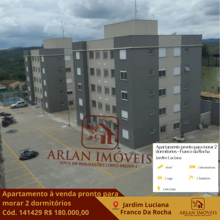 Imagem Apartamento com 2 Quartos à Venda, 41 m² em Jardim Luciana - Franco Da Rocha Imagem Apartamento com 2 Quartos à Venda, 41 m² em Jardim Luciana - Franco Da Rocha