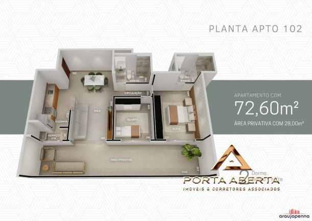 Imagem Apartamento com 2 Quartos à Venda, 146 m² em Vila Dos Técnicos - Timóteo