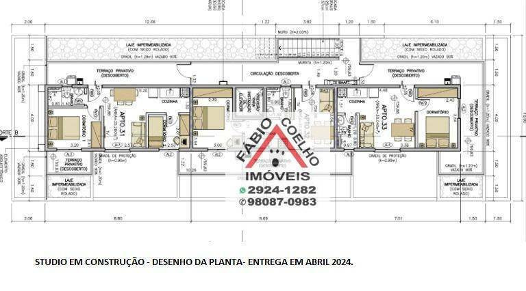 Imagem Studio com 1 Quarto à Venda, 47 m² em Interlagos - São Paulo Imagem Studio com 1 Quarto à Venda, 47 m² em Interlagos - São Paulo