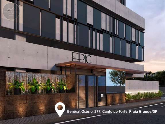 Imagem Imóvel com 2 Quartos à Venda, 73 m² em Canto Do Forte - Praia Grande
