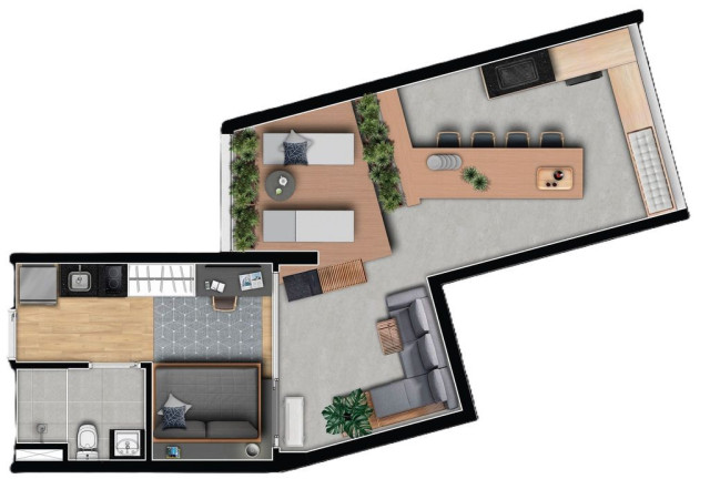 Imagem Apartamento com 2 Quartos à Venda, 46 m² em Jardim Paulista - São Paulo Imagem Apartamento com 2 Quartos à Venda, 46 m² em Jardim Paulista - São Paulo