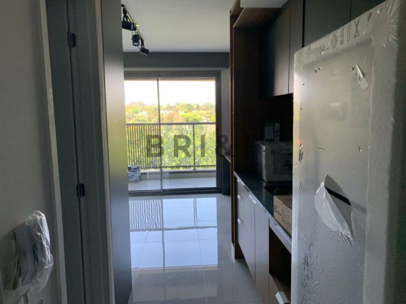 Apartamento com 1 Quarto à Venda ou Locação, 25 m² em Santo Amaro - São Paulo