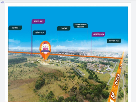 Imagem Terreno à Venda, 364 m² em Vitoria Park - Pindamonhangaba Imagem Terreno à Venda, 364 m² em Vitoria Park - Pindamonhangaba