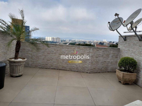 Imagem Cobertura com 2 Quartos à Venda, 128 m² em Vila Humaitá - Santo André