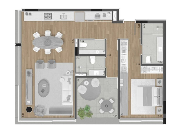 Imagem Apartamento com 2 Quartos à Venda, 99 m² em Pinheiros - São Paulo Imagem Apartamento com 2 Quartos à Venda, 99 m² em Pinheiros - São Paulo
