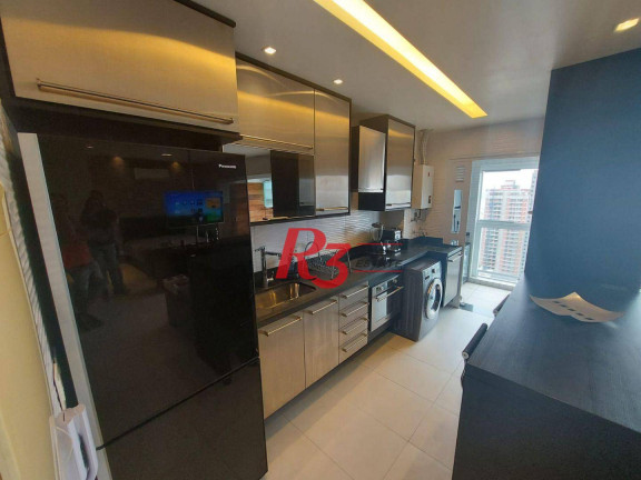 Imagem Apartamento com 1 Quarto à Venda, 57 m² em Gonzaga - Santos Imagem Apartamento com 1 Quarto à Venda, 57 m² em Gonzaga - Santos