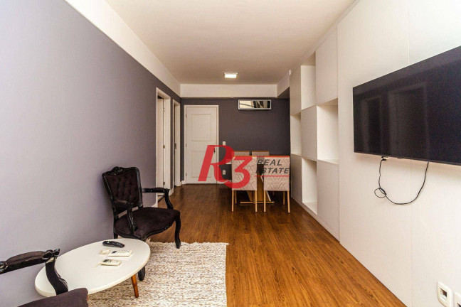 Imagem Apartamento com 1 Quarto à Venda, 70 m² em Gonzaga - Santos