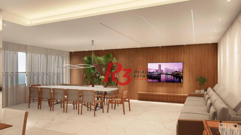 Imagem Apartamento com 3 Quartos à Venda, 170 m² em Aparecida - Santos Imagem Apartamento com 3 Quartos à Venda, 170 m² em Aparecida - Santos
