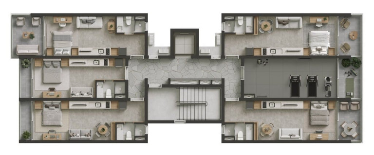Imagem Cobertura com 1 Quarto à Venda, 52 m² em Rio Branco - Porto Alegre