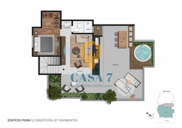 Imagem Apartamento com 3 Quartos à Venda, 52 m² em Cruzeiro - Belo Horizonte