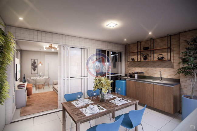 Imagem Apartamento com 3 Quartos à Venda, 86 m² em Vila Alzira - Guarujá Imagem Apartamento com 3 Quartos à Venda, 86 m² em Vila Alzira - Guarujá