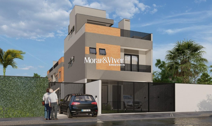 Imagem Casa com 3 Quartos à Venda, 104 m² em Cajuru - Curitiba Imagem Casa com 3 Quartos à Venda, 104 m² em Cajuru - Curitiba