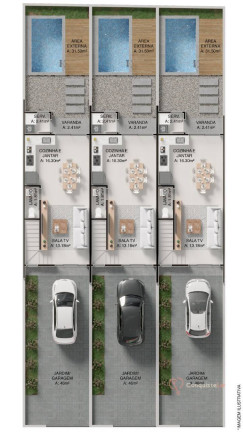 Imagem Casa com 2 Quartos à Venda, 84 m² em Ilha Da Figueira - Guaramirim