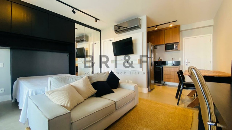 Apartamento com 1 Quarto para Alugar, 43 m² em Brooklin  - São Paulo