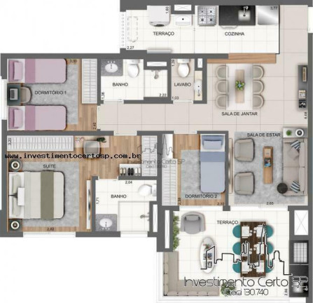 Imagem Apartamento com 3 Quartos à Venda, 85 m² em Parque São Jorge - São Paulo