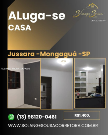 Imagem Casa com 2 Quartos para Alugar, 125 m² em Jussara - Mongaguá Imagem Casa com 2 Quartos para Alugar, 125 m² em Jussara - Mongaguá