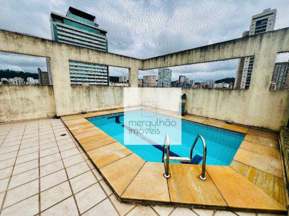 Imagem Apartamento com 3 Quartos para Alugar, 164 m² em Boqueirão - Santos Imagem Apartamento com 3 Quartos para Alugar, 164 m² em Boqueirão - Santos