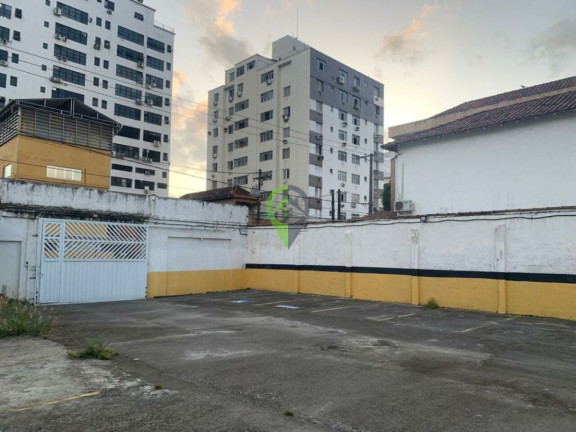 Imagem Terreno para Alugar, 438 m² em Embaré - Santos Imagem Terreno para Alugar, 438 m² em Embaré - Santos