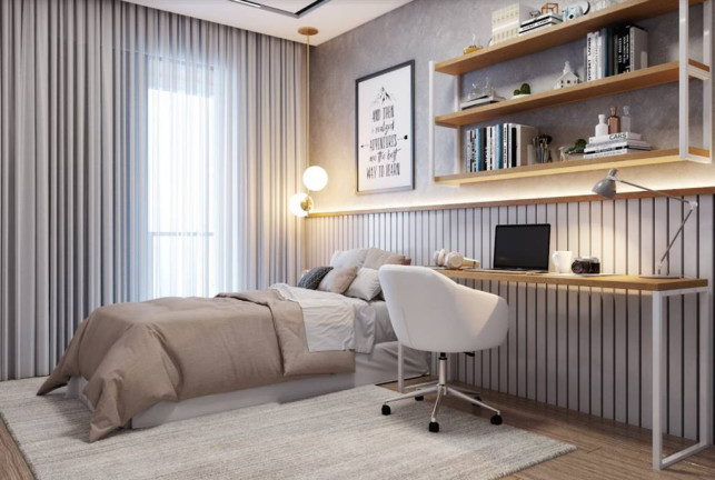 Imagem Apartamento com 2 Quartos à Venda, 53 m² em Maracanã - Praia Grande Imagem Apartamento com 2 Quartos à Venda, 53 m² em Maracanã - Praia Grande