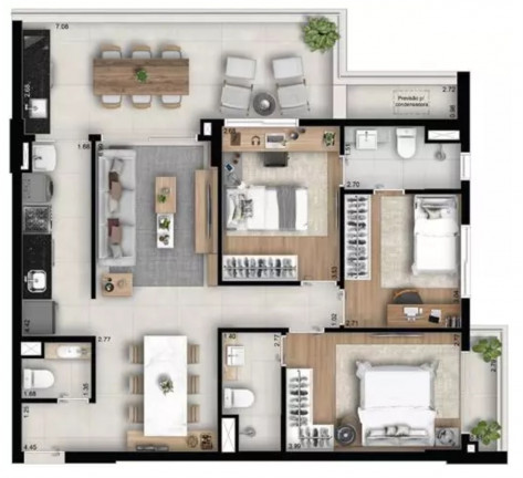 Imagem Imóvel com 3 Quartos à Venda, 95 m² em Barra Da Tijuca - Rio De Janeiro