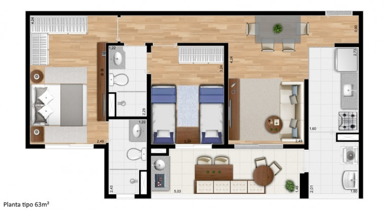 Imagem Apartamento com 2 Quartos à Venda, 63 m² em Mooca - São Paulo Imagem Apartamento com 2 Quartos à Venda, 63 m² em Mooca - São Paulo
