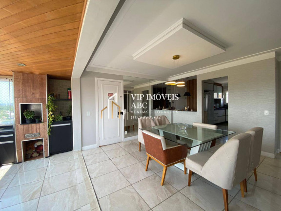 Apartamento com 3 Quartos à Venda, 121 m² em Casa Branca - Santo André