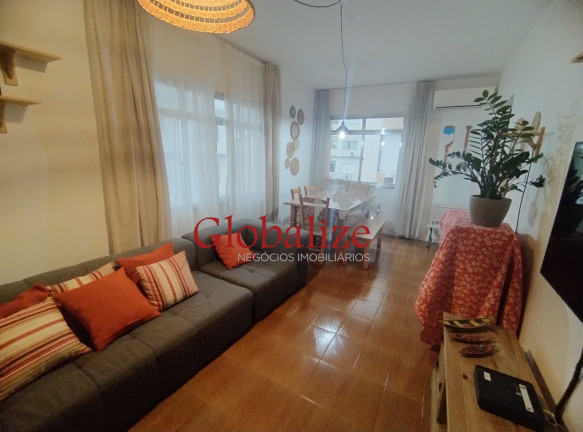 Imóvel com 2 Quartos à Venda, 82 m² em José Menino - Santos