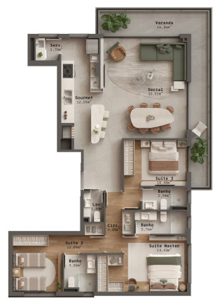 Imagem Apartamento com 3 Quartos à Venda, 144 m² em Petrópolis - Porto Alegre