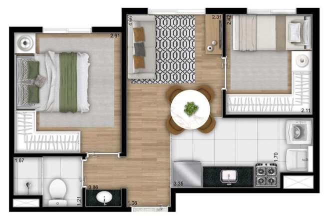 Imagem Imóvel com 2 Quartos à Venda, 32 m² em Vila Curuçá - São Paulo Imagem Imóvel com 2 Quartos à Venda, 32 m² em Vila Curuçá - São Paulo