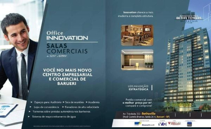 Imagem Sala Comercial à Venda, 43 m² em Bethaville I - Barueri
