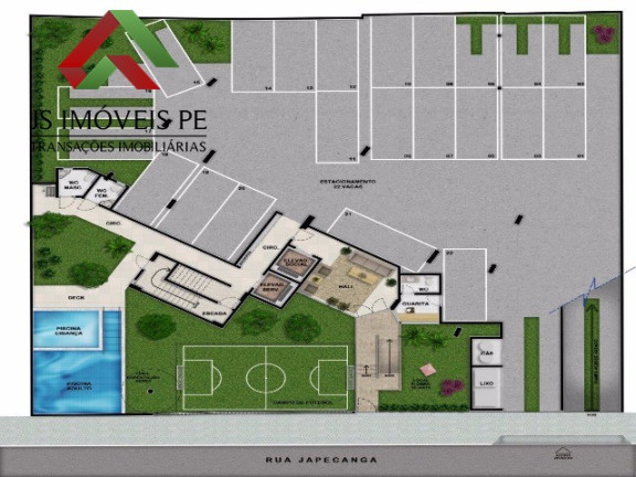 Imóvel com 3 Quartos à Venda, 86 m² em Prado - Recife