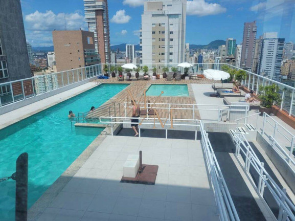 Imagem Apartamento com 1 Quarto à Venda, 57 m² em Gonzaga - Santos Imagem Apartamento com 1 Quarto à Venda, 57 m² em Gonzaga - Santos