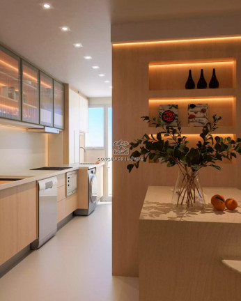 Apartamento com 2 Quartos à Venda, 77 m² em Canto Do Forte - Praia Grande