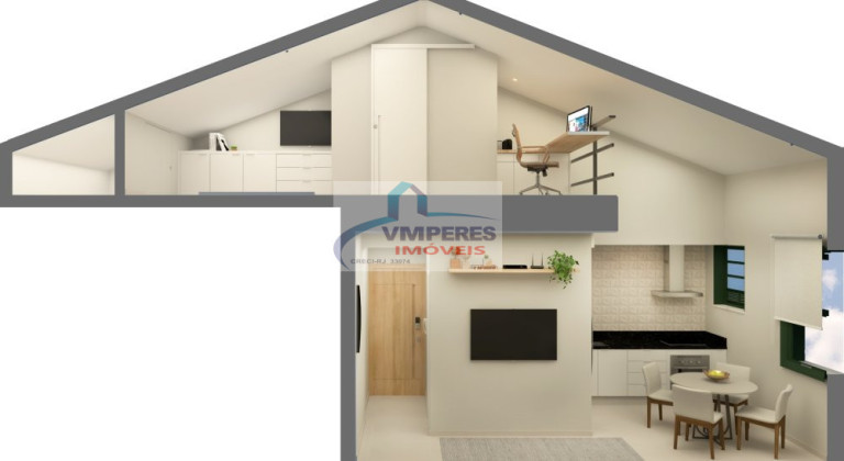Imagem Apartamento com 1 Quarto à Venda, 65 m² em Copacabana - Rio De Janeiro