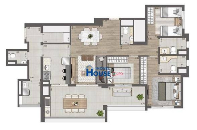 Imagem Apartamento com 3 Quartos à Venda, 115 m² em Vila Leopoldina - São Paulo